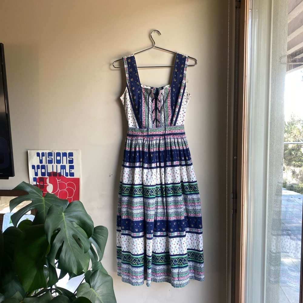 Gunne sax style dress